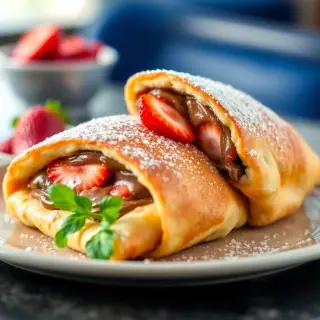 Nutella Wood-Fired Calzone