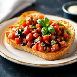Whipped Ricotta Bruschetta